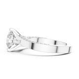 1.962 CT Round Lab Grown Diamond Ring | WOKE