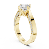 1.962 CT Round Lab Grown Diamond Ring | WOKE