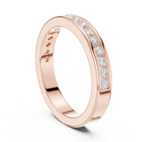 0.51 CT  Round Lab Grown Diamond Ring | WOKE