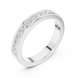 0.51 CT  Round Lab Grown Diamond Ring | WOKE