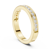 0.51 CT  Round Lab Grown Diamond Ring | WOKE