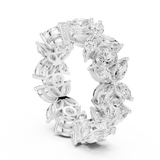 2.1 CT Marquise &  Round Lab Grown Diamond Ring | WOKE