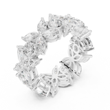 2.1 CT Marquise &  Round Lab Grown Diamond Ring | WOKE