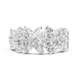 2.1 CT Marquise &  Round Lab Grown Diamond Ring | WOKE