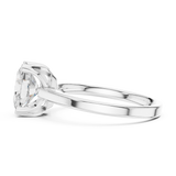 1.4 CT Oval Lab Grown Diamond Ring | WOKE