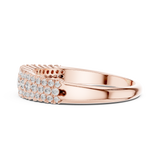 0.432 CT  Round Lab Grown Diamond Ring | WOKE