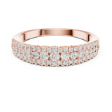 0.432 CT  Round Lab Grown Diamond Ring | WOKE