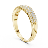 0.432 CT  Round Lab Grown Diamond Ring | WOKE