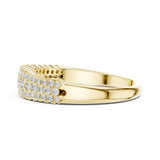 0.432 CT  Round Lab Grown Diamond Ring | WOKE