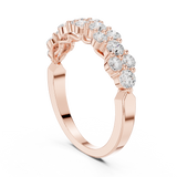 0.93 CT Round Lab Grown Diamond Ring | WOKE