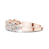 0.93 CT Round Lab Grown Diamond Ring | WOKE