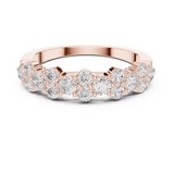 0.93 CT Round Lab Grown Diamond Ring | WOKE