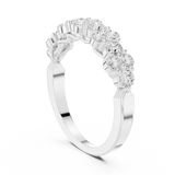 0.93 CT Round Lab Grown Diamond Ring | WOKE