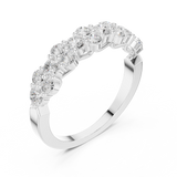0.93 CT Round Lab Grown Diamond Ring | WOKE