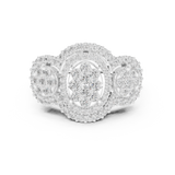 1.074 CT Round Lab Grown Diamond Ring | WOKE
