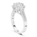 0.816 CT Round Lab Grown Diamond Ring | WOKE