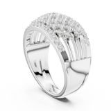 0.888 CT Round Lab Grown Diamond Ring | WOKE