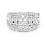 0.888 CT Round Lab Grown Diamond Ring | WOKE