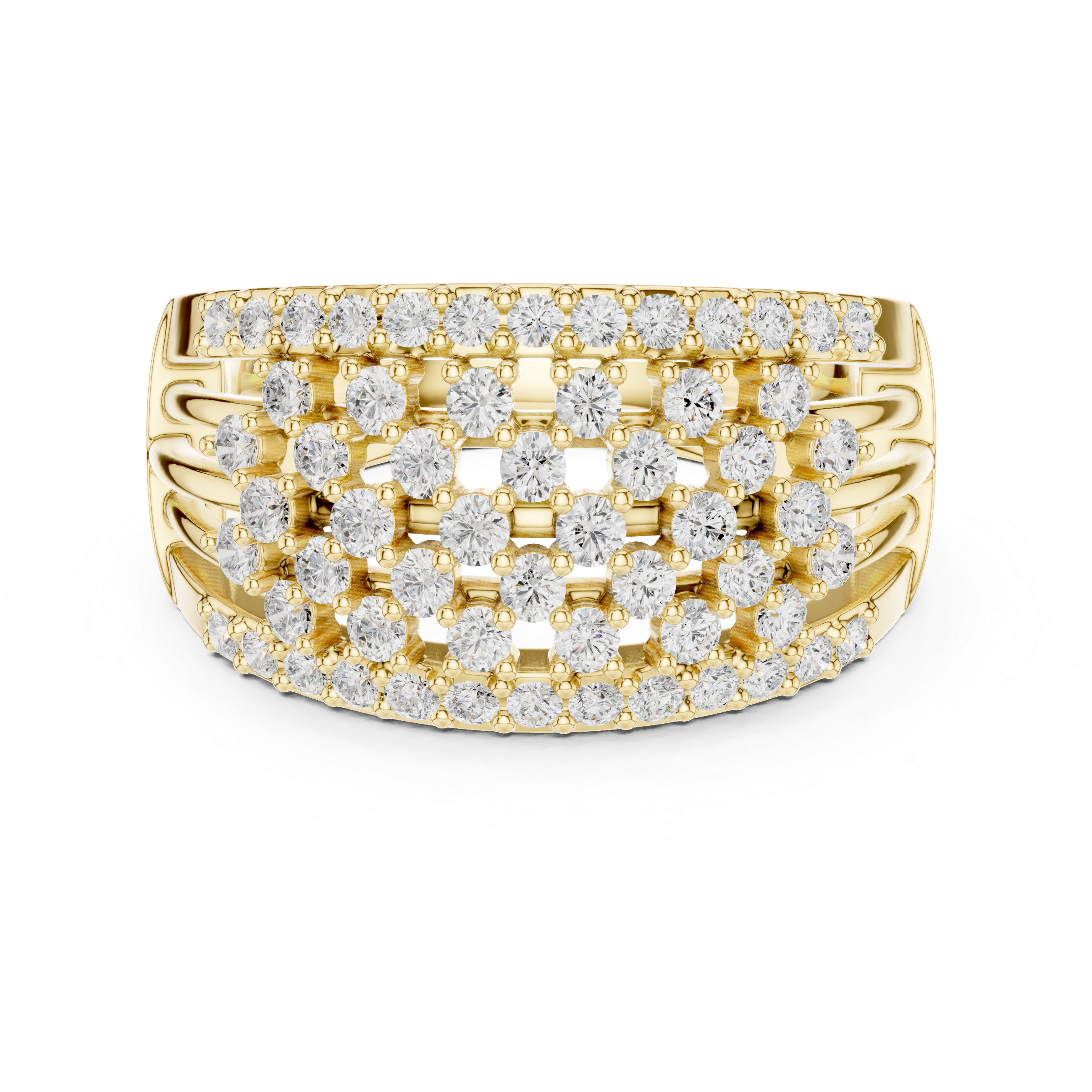 0.888 CT Round Lab Grown Diamond Ring | WOKE