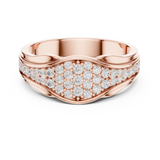 0.466 CT Round Lab Grown Diamond Ring | WOKE