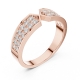 0.502 CT Round Lab Grown Diamond Ring | WOKE