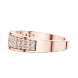 0.502 CT Round Lab Grown Diamond Ring | WOKE
