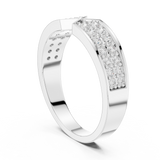 0.502 CT Round Lab Grown Diamond Ring | WOKE