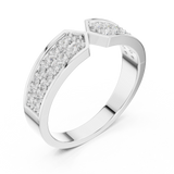 0.502 CT Round Lab Grown Diamond Ring | WOKE