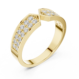 0.502 CT Round Lab Grown Diamond Ring | WOKE