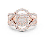 1.05 CT Round Lab Grown Diamond Ring | WOKE