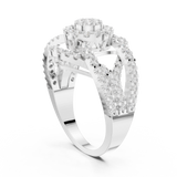 1.05 CT Round Lab Grown Diamond Ring | WOKE