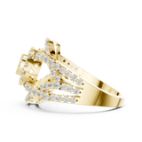 1.05 CT Round Lab Grown Diamond Ring | WOKE