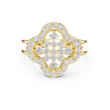 0.706 CT Round Lab Grown Diamond Ring | WOKE