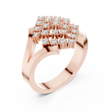 0.414 CT Round Lab Grown Diamond Ring | WOKE