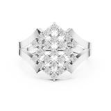0.414 CT Round Lab Grown Diamond Ring | WOKE