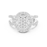 1.04 CT Round Lab Grown Diamond Ring | WOKE