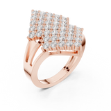 1.64 CT Round Lab Grown Diamond Ring | WOKE