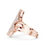 1.64 CT Round Lab Grown Diamond Ring | WOKE