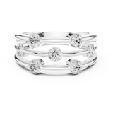 1.071 CT Round Lab Grown Diamond Ring | WOKE