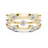 1.071 CT Round Lab Grown Diamond Ring | WOKE