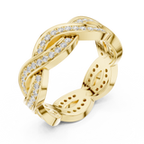0.84 CT Round Lab Grown Diamond Ring | WOKE