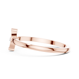 0.015 CT Round Lab Grown Diamond Ring | WOKE