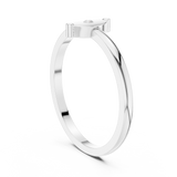 0.015 CT Round Lab Grown Diamond Ring | WOKE