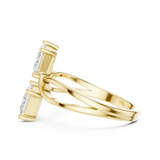 0.4096 CT Princess Lab Grown Diamond Ring | WOKE