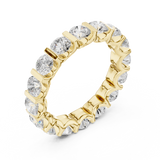 3.8255 CT Pear & Round Lab Grown Diamond Ring | WOKE