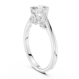 0.43 CT Emerald Lab Grown Diamond Ring | WOKE