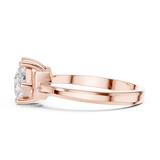 0.87 CT Princess  Lab Grown Diamond Ring | WOKE