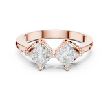 0.87 CT Princess  Lab Grown Diamond Ring | WOKE