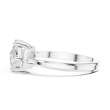 0.87 CT Princess  Lab Grown Diamond Ring | WOKE