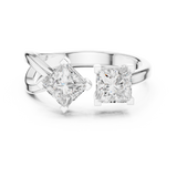 1.36 CT Princess  Lab Grown Diamond Ring | WOKE